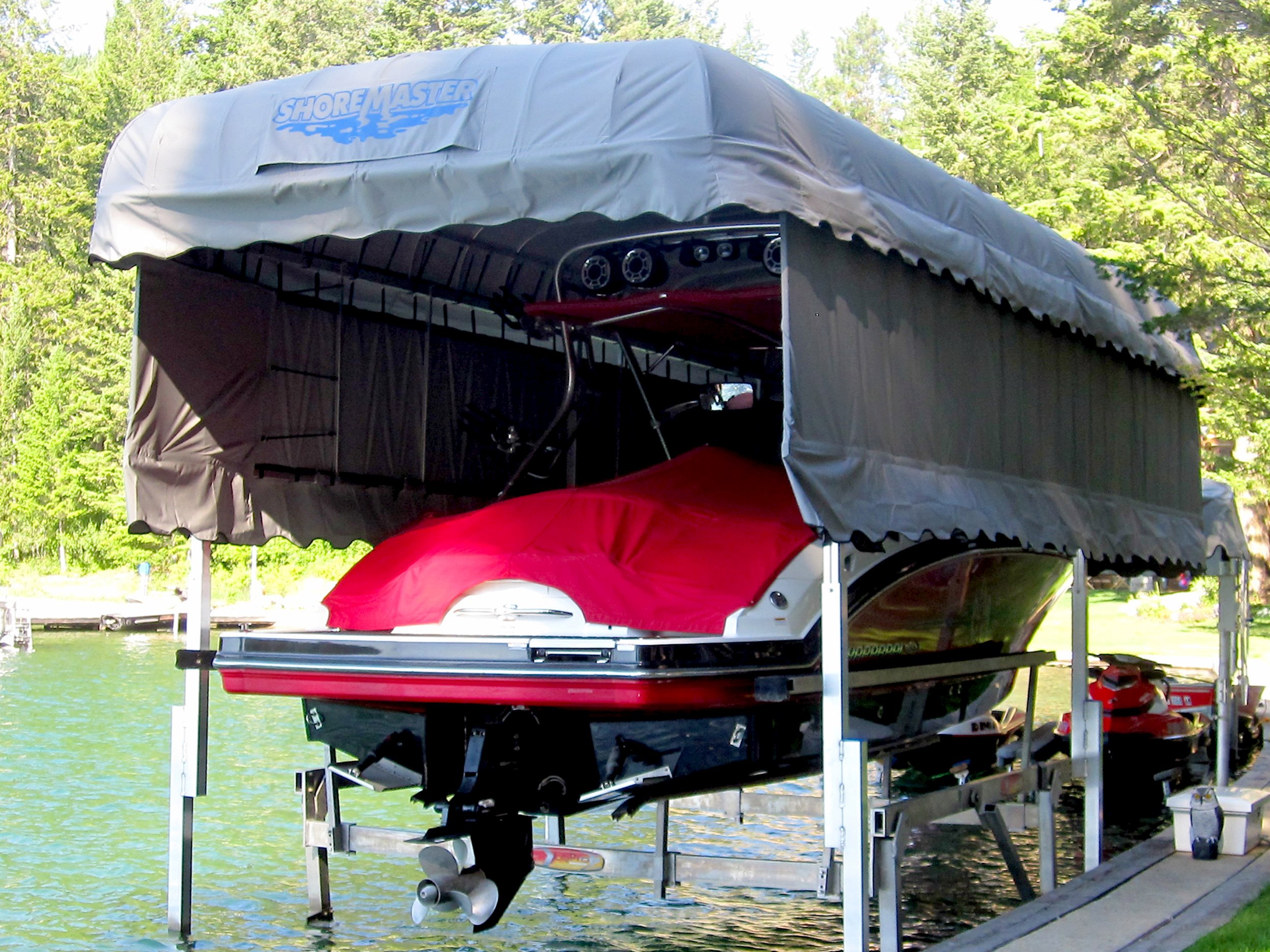 how-to-install-a-boat-lift-canopy-boat-lift-canopy-installation