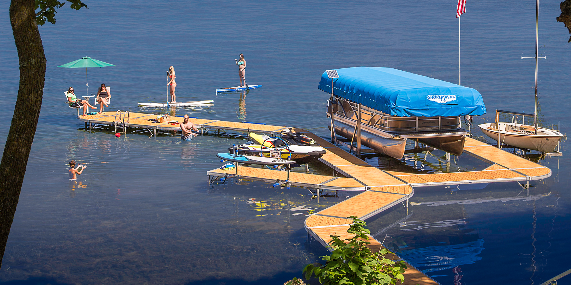 The most versatile waterfront system available