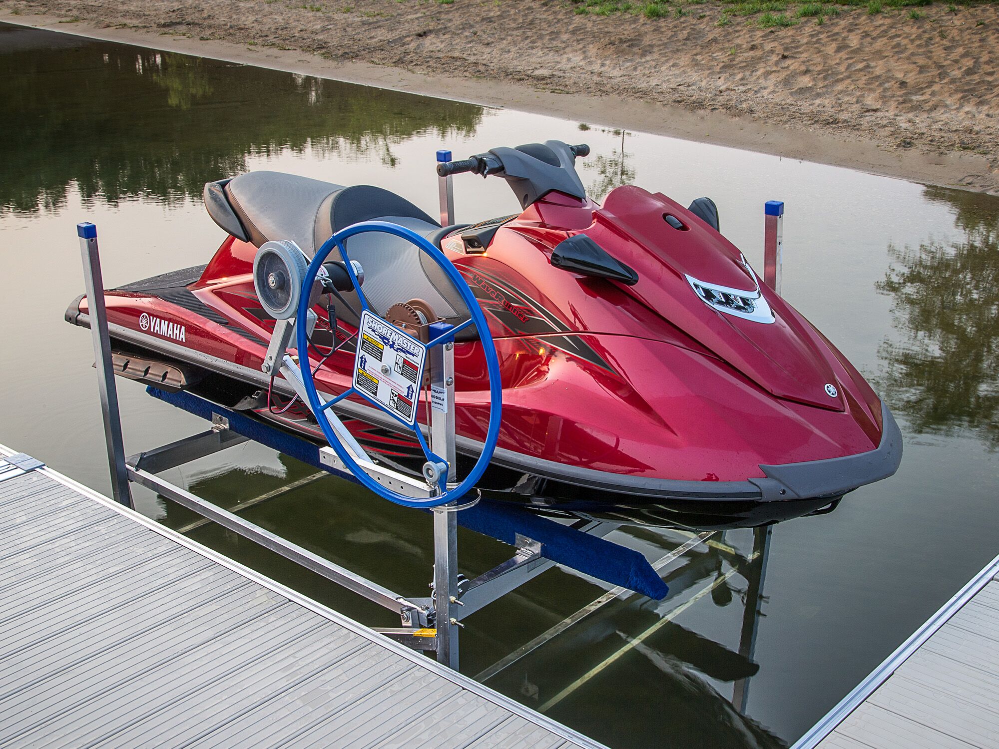 DIY Personal Watercraft Jet Ski Boat Shore Ramp Dock Docking Kit 1200lb Capacity 