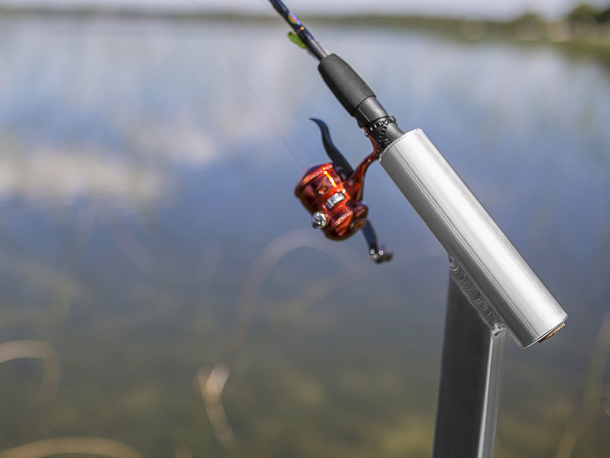 Fishing pole holder 
