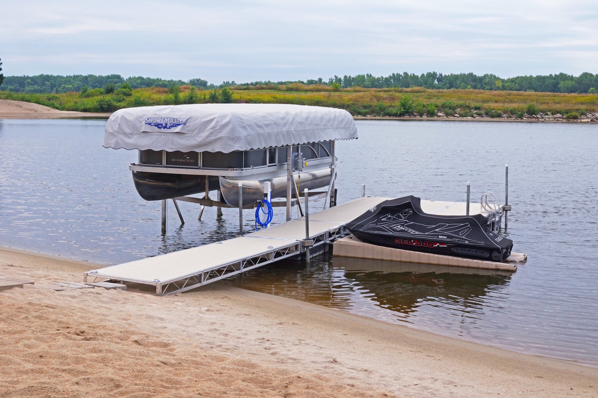 ShorePort Jet Ski Dock: Shop Modular Dry Dock for Jet Ski | PolyDock