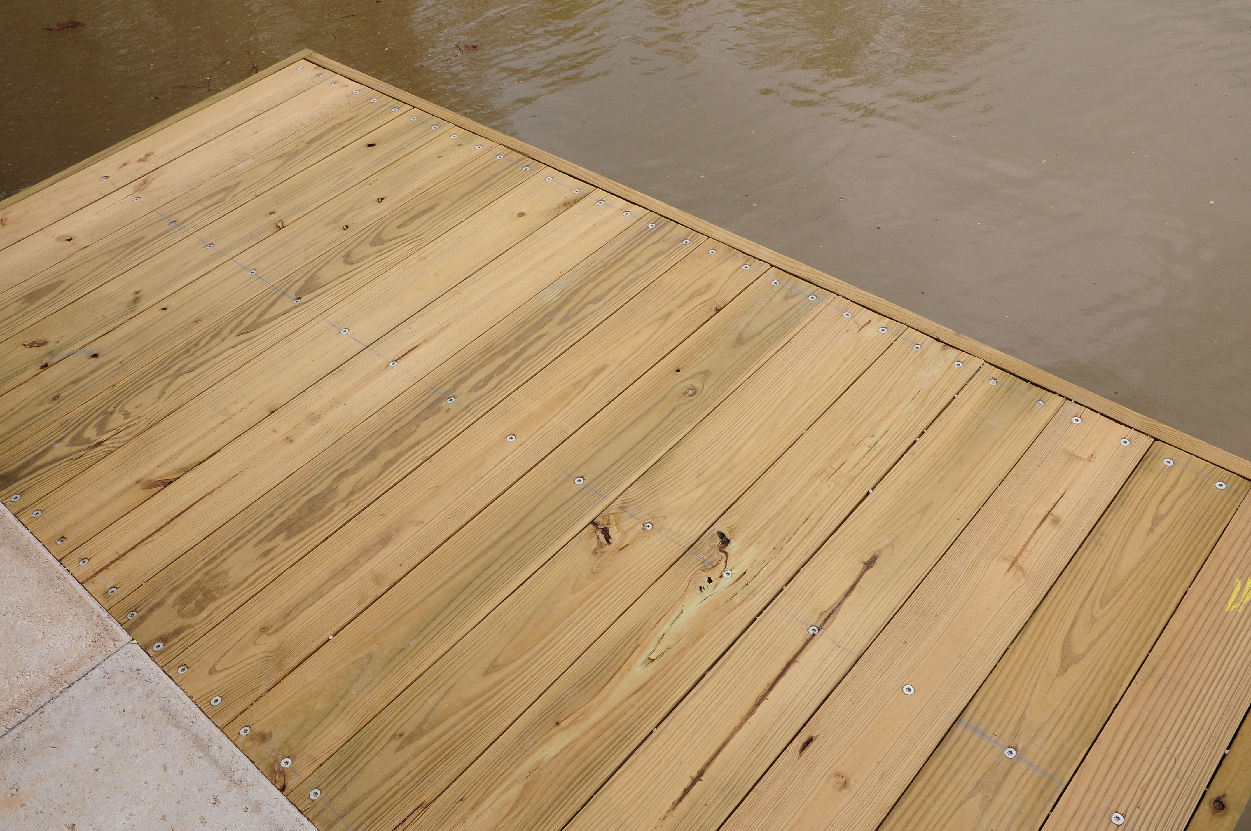Kit Dock Treated Lumber Decking Shed Platform